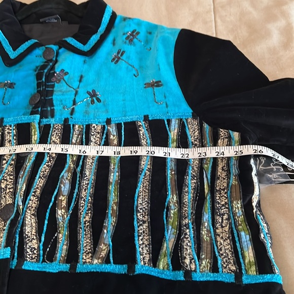 Velvet jacket - Picture 3 of 11